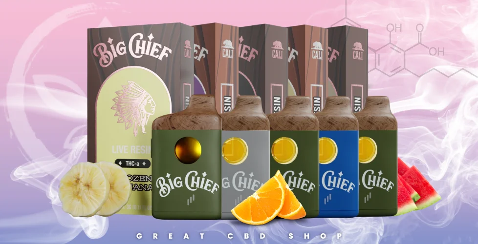 Big Chief Disposable Review Strains Flavors And Potency Great CBD Shop