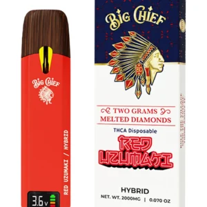 big chief melted diamonds thc a vaporizer 2000mg red uma