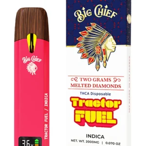 big chief melted diamonds thc a vaporizer 2000mg tractor fuel