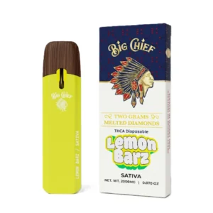 big chief melted diamonds thc a vaporizer 2000mg lemon bars
