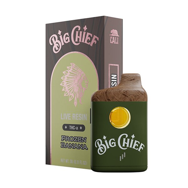 Big Chief Thca 3g Disposable Frozen Banana